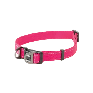 Hundhalsband Rufus st盲llbart Rosa