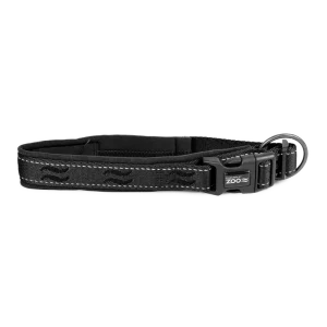 Hundhalsband Rufus vadderat ställbart 25 mm x 4050 cm Svart Endast denna vecka