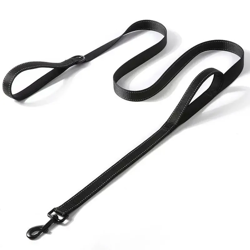 Hundkoppel – Active | Dubbelhandtag med Reflex för Vardagspromenader