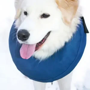 Hundkrage PetNation, uppblåsbar, nr 6, 45-57 cm, blå