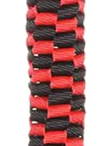 Hundleksak Movas Vävd Stick Röd/Svart 50cm