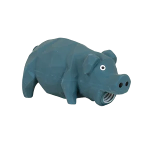 Hundleksak Pipgris Diamond Turkos