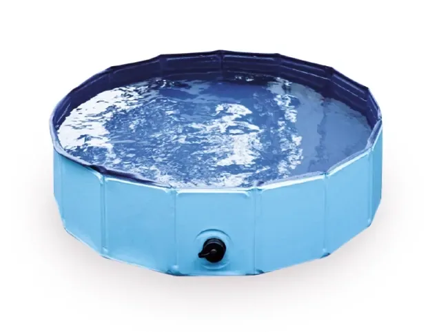 Hundpool 100×30 cm Vikbar Svalkande Badpool