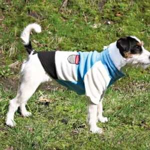 Hundpullover Toronto Blå/Vit/Sv.