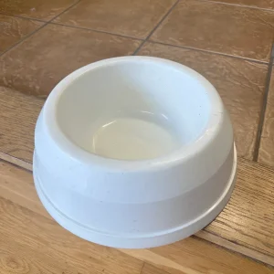 Hundskål Heavyweight Dish Vit