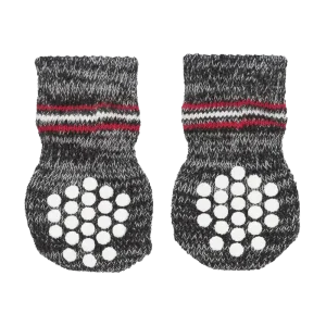 Hundsockar Non-Slip 2-Pack Grå