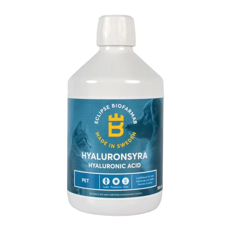 Hyaluronsyra till Hund och Katt 500ml Lägg i varukorgen
