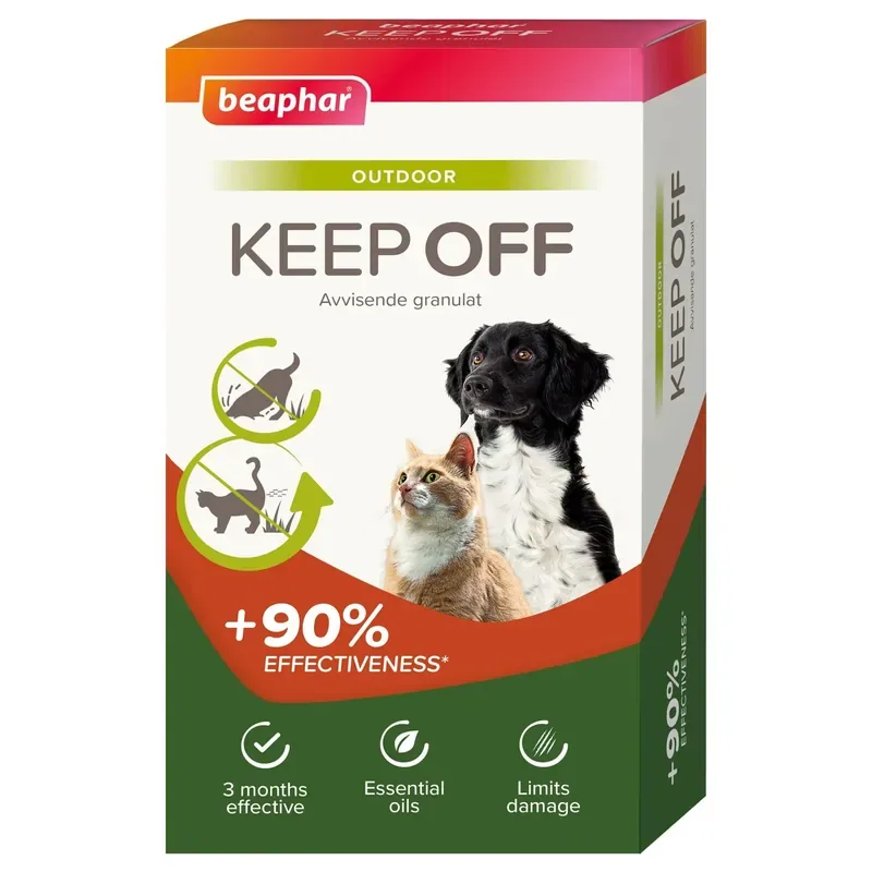 I lager Beaphar Keep Off granulate – 2 x 200 g