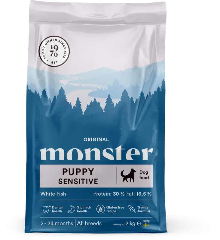 I lager Dog Original Puppy Sensitive White Fish – 17 kg