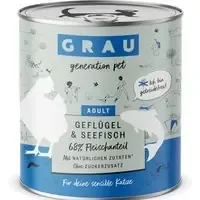 I lager Ekonomipack GRAU Adult Grain Free 24 x 800 g – Fjäderfä & havsfisk