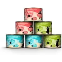 I lager Ekonomipack Lucky Lou Lifestage Kitten 24 x 200 g – Mix I (3 sorter)