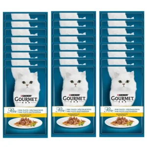 I lager Gourmet Perle Minifiléer i Sås Kyckling 26×85 g