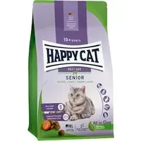 I lager Happy Cat Senior Farm Lamb – Ekonomipack 2 x 4 kg