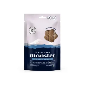 I lager Monster Dog Dental Chew Grain Free Chicken Small Week 7 st 56 g