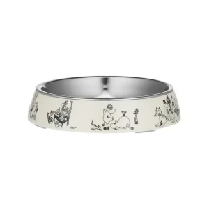 I lager Moomin for Pets Mumin 80 år Kattskål
