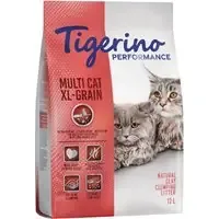 I lager Tigerino Performance – Multi Cat XL-Grain – Ekonomipack 2 x 12 l