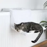 I lager Trixie Deluxe kattbädd för element – B 45 x D 31 x H 24 cm