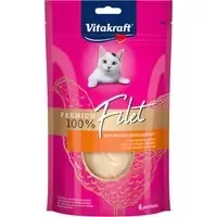 I lager Vitakraft Premium Filet – Ekonomipack Kyckling 2 x 70 g