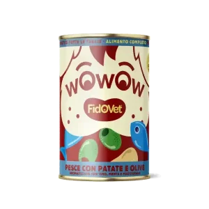 I lager Wowow Fish with Potatoes & Olives – Adult – 400 g
