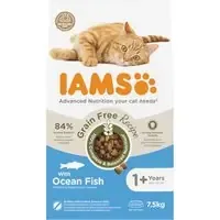 IAMS Advanced Nutrition Grain Free med havsfisk – Ekonomipack 2 x 7,5 kg Expressleverans