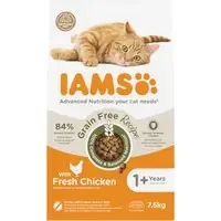 IAMS Advanced Nutrition Grain Free med kyckling – 7,5 kg Bästa pris