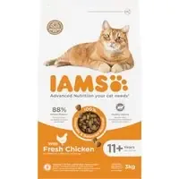 IAMS Advanced Nutrition Senior Cat 11+ med kyckling – 3 kg Rabatter