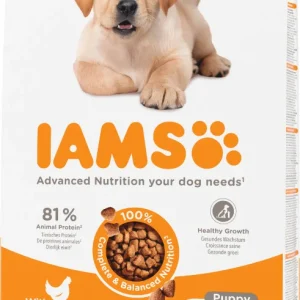 Iams Puppy Large med kyckling hundfoder