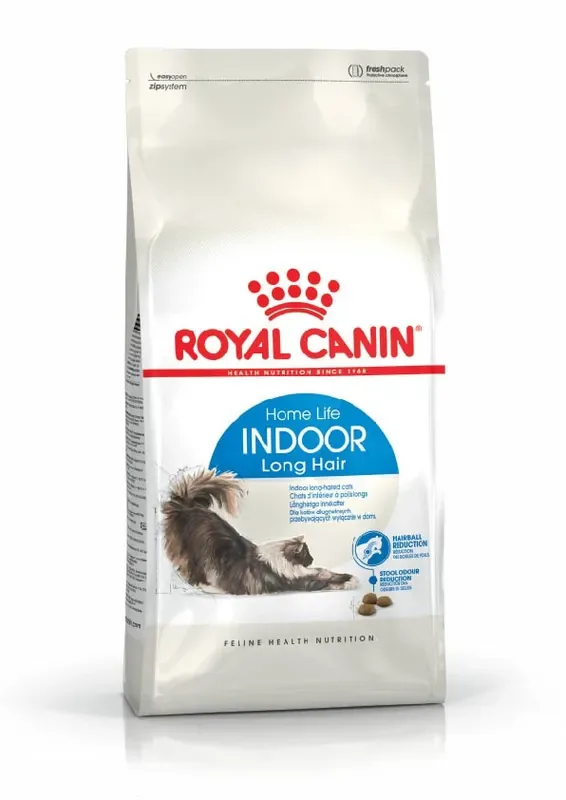 Indoor Long Hair Adult Torrfoder för Katt – 2 kg Endast denna vecka