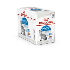 Indoor Sterilised Jelly V氓tfoder f枚r katt 12x85g