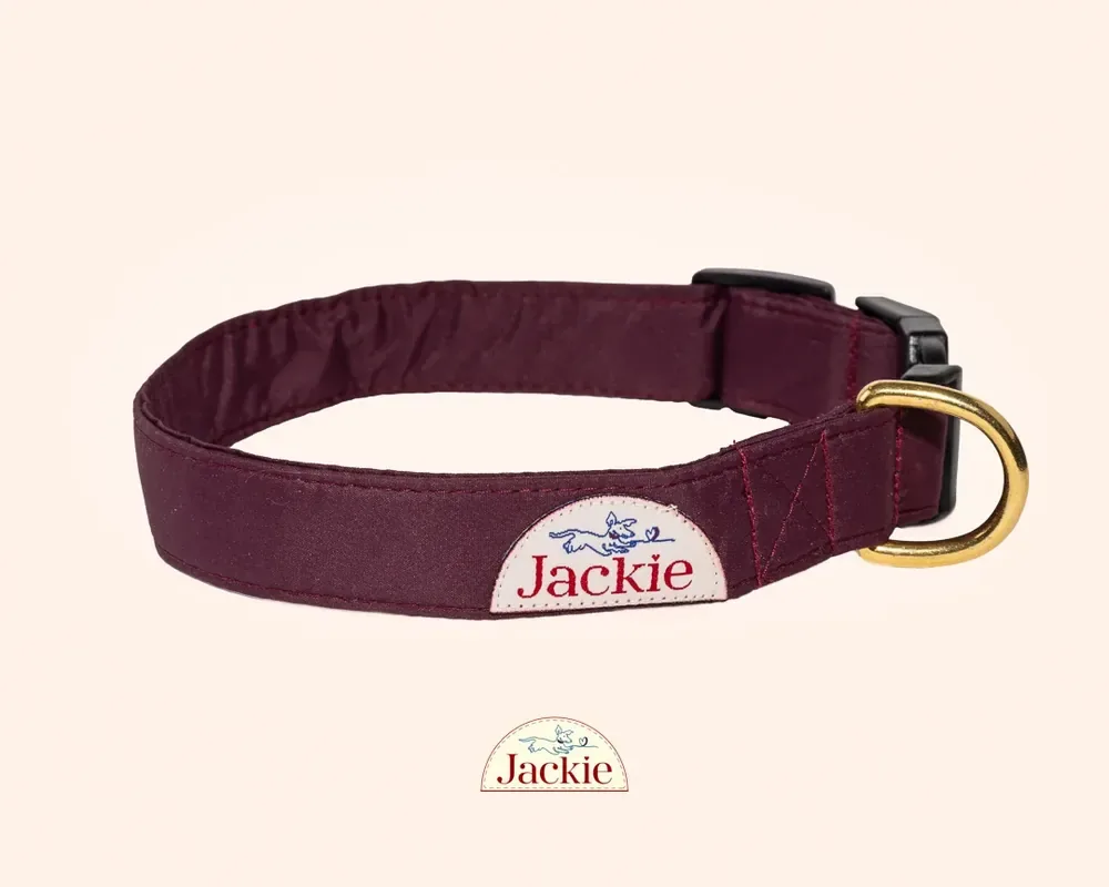 Jackie Halsband Vinröd Sänkt pris