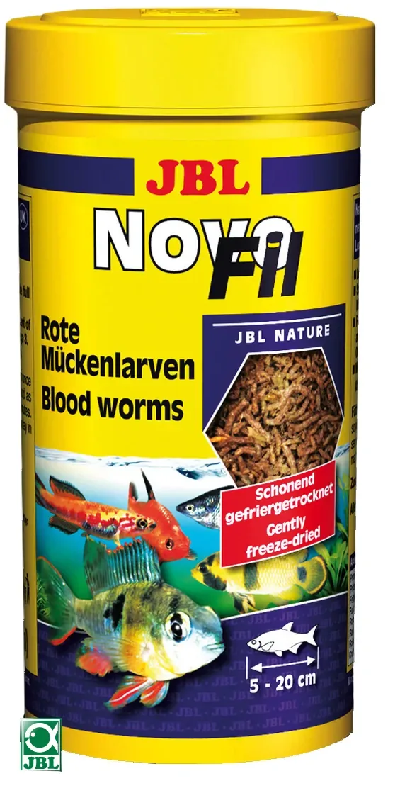 JBL NovoFil Röda Mygglarver 100ml