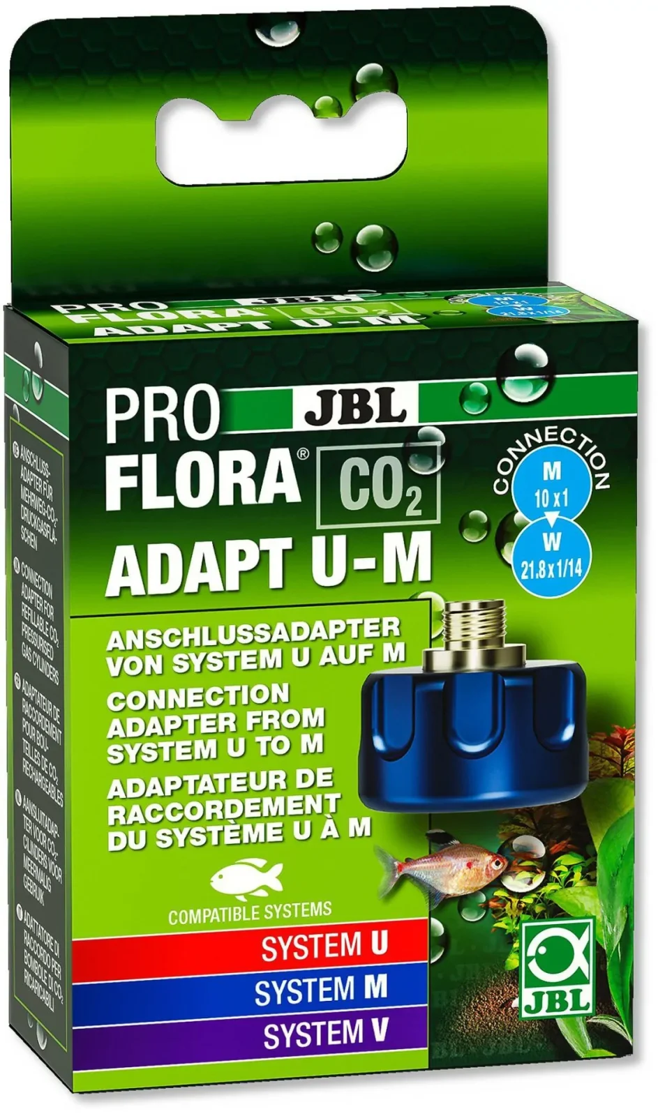 JBL Proflora Adapter Från Engångs Till U
