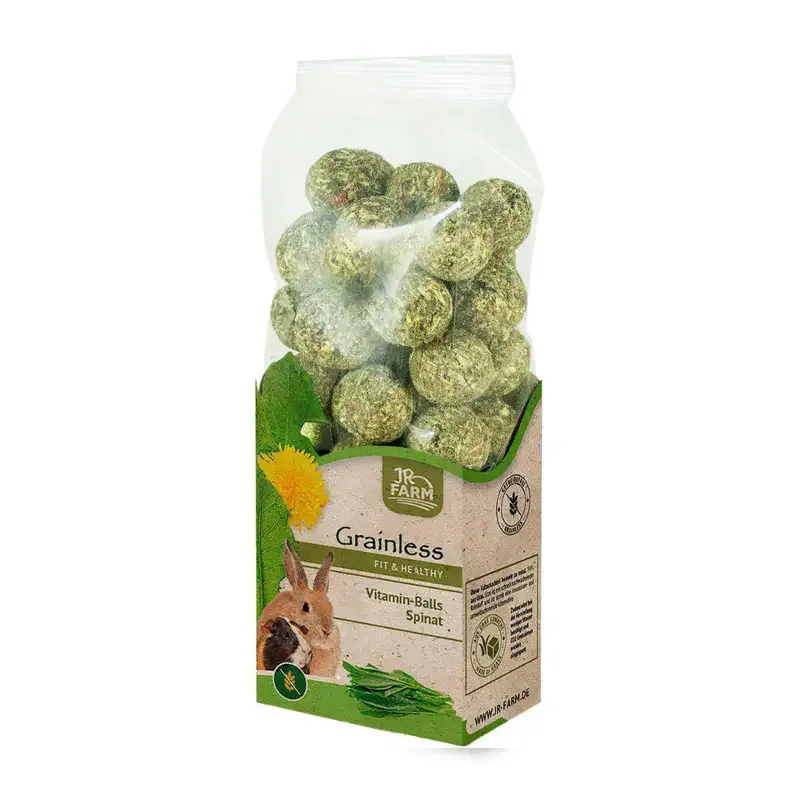 JR Farm Grainless Vitaminbollar Spenat – 150 G
