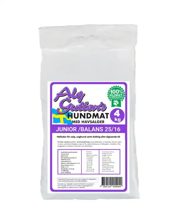 Junior Balans Hundfoder – 4 kg Expressleverans