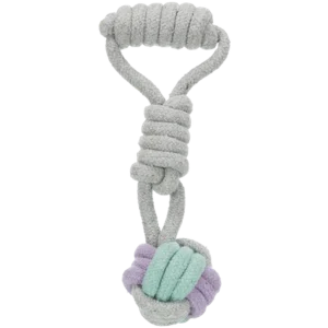 Junior Playing Rope with Woven-in Knot Ball