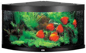 Juwel Akvarium LED Trigon 350 Hörn Svart