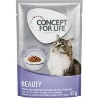 Kampanj Concept for Life Beauty Adult – förbättrad formel! – Som tillskott 12 x 85 g Concept for Life Beauty in Sauce