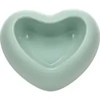 Kampanj Flamingo mat- och vattenskål Pandor Heart, grön – 250 ml