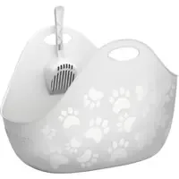 Kampanj Litter Genie® kattlåda – Litter Box – Vit