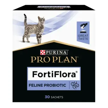 Kampanj Purina Pro Plan Feline Fortiflora VD 1 g Katt PROVFÖRPACKNING