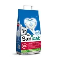 Kampanj Sanicat 7 Days Aloe Vera kattströ – Ekonomipack 4 x 4 l