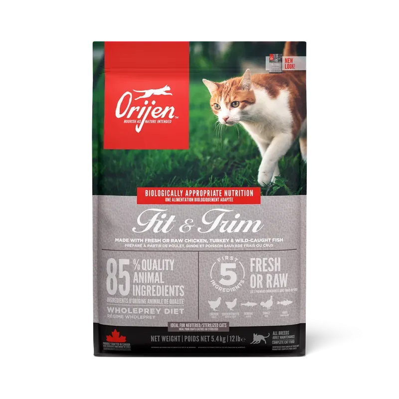 Kampanj Torrfoder Fit & Trim för Katt – 1,8 kg