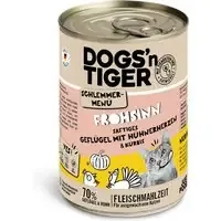 Kampanjpris Dogs‘n Tiger gourmetmeny 6 x 400 g – Fjäderfä med kyckling