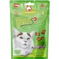 Kampanjpris Ekonomipack GranataPet Feini kattgodis 3 x 50 g – Fjäderfä & kattgräs