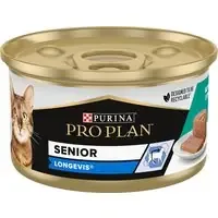 Kampanjpris PURINA PRO PLAN Cat Senior Longevis 24 x 85 g Ekonomipack 48 x 85 g