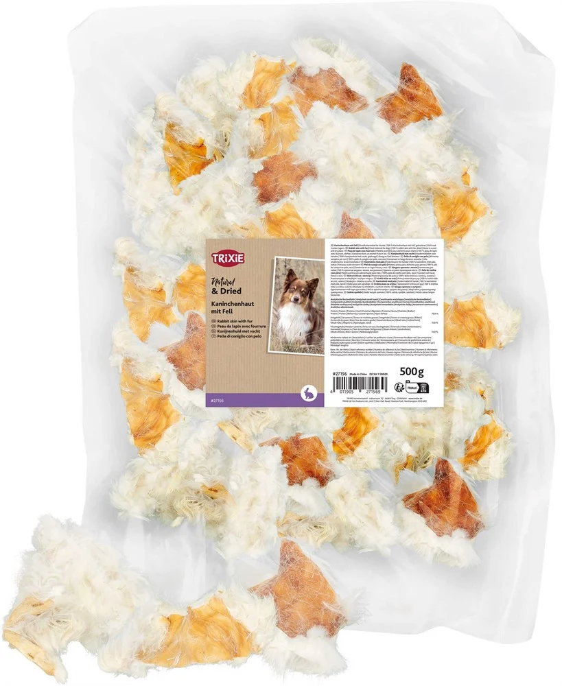 Kaninhud med Päls 500g