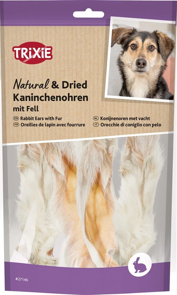 Kaninöron med Päls 100g