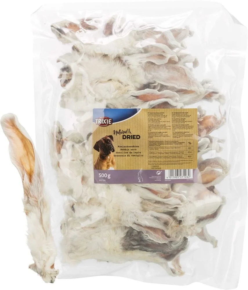 Kaninöron med Päls 500g