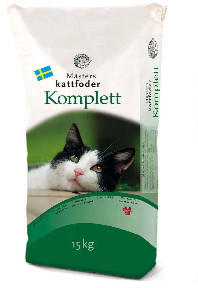 Katt Mästers Katt Komplett 15 kg