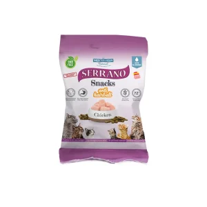 Kattgodis Anti Hairball Kyckling 50g Serrano